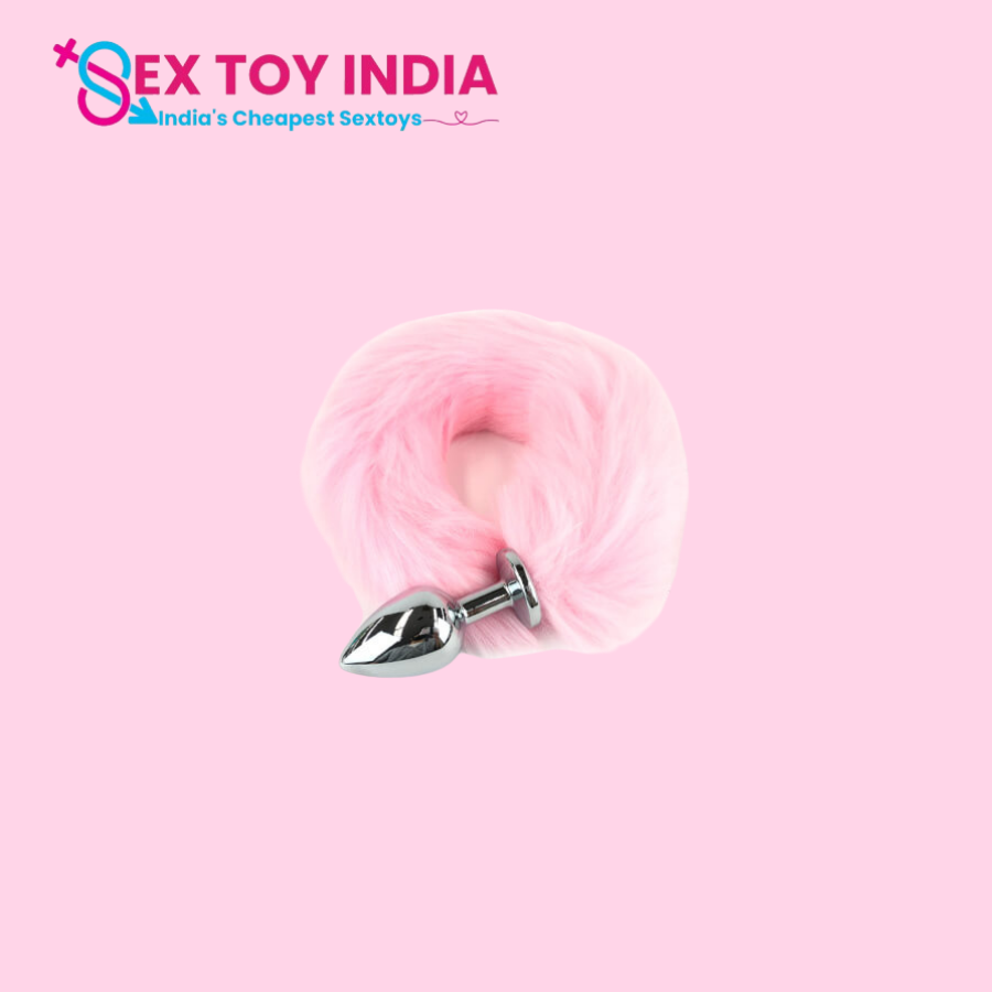 Fox Tail Metal anal plug S size