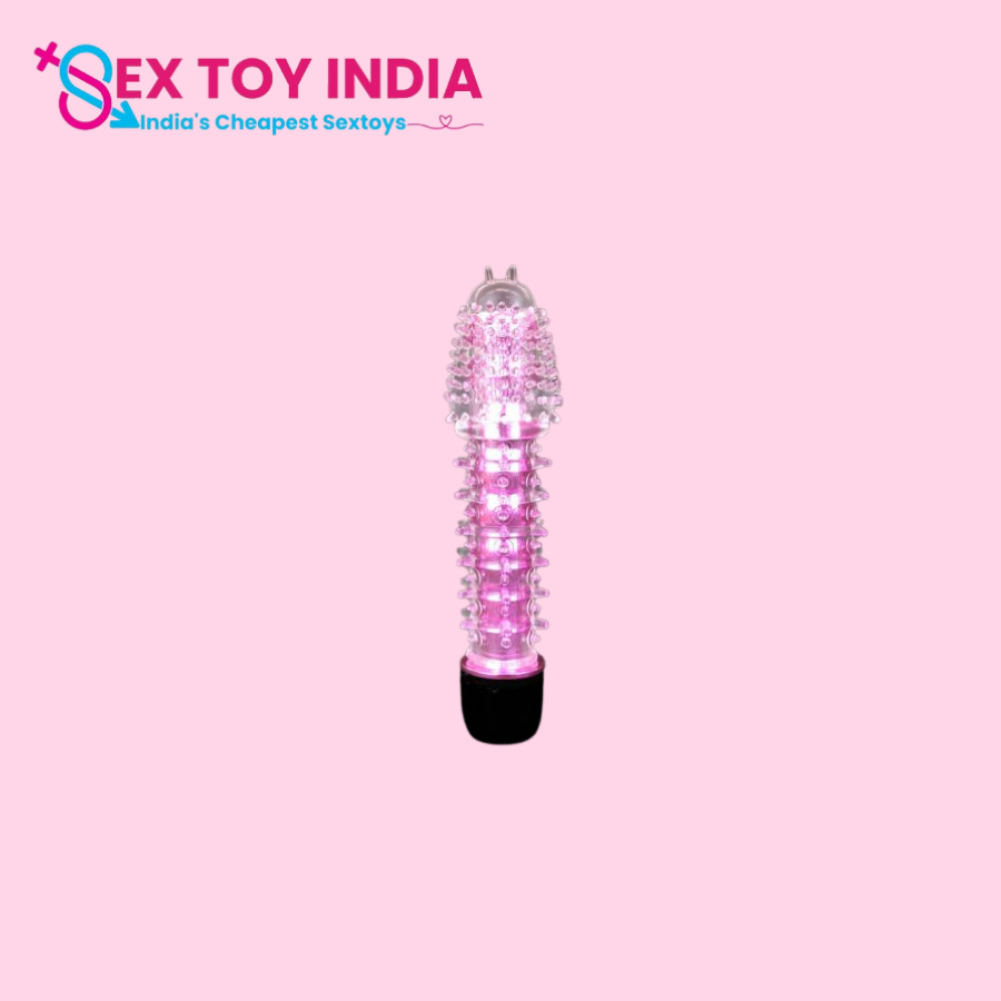 My sterious Crystal dildo Vibrator Spikey